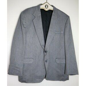 VINTAGE MEN'S BLUE TWEED BLAZER JACKET SPORT COAT - STAFFORD - SIZE 48R